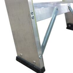 Alternative view of LFI TuFF Aluminium 4 Tread Swingback Builders Step Ladder