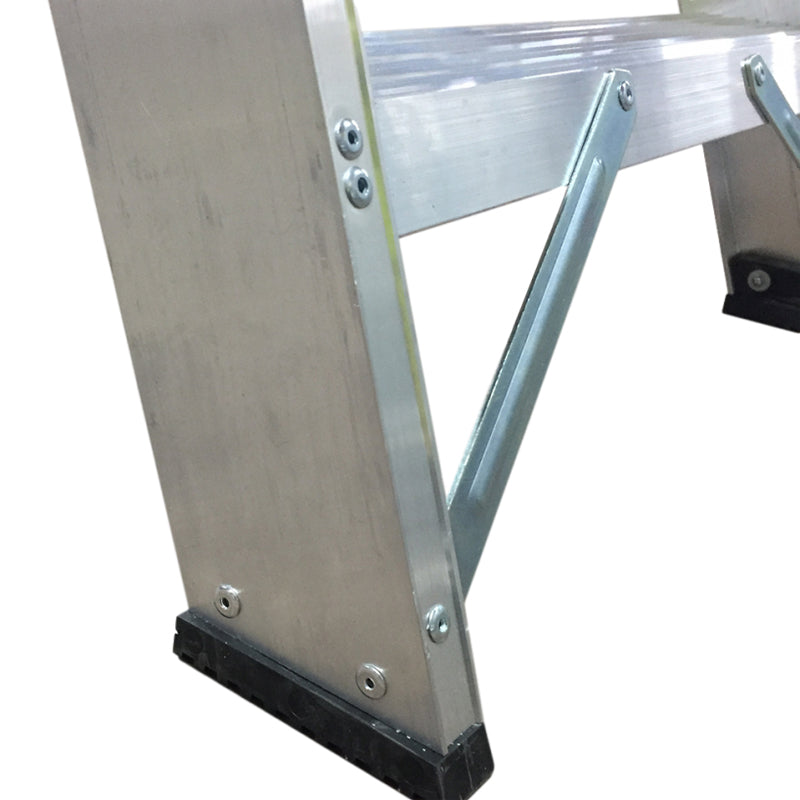 LFI TuFF Aluminium 10 Tread Swingback Builders Step Ladder - Image 2