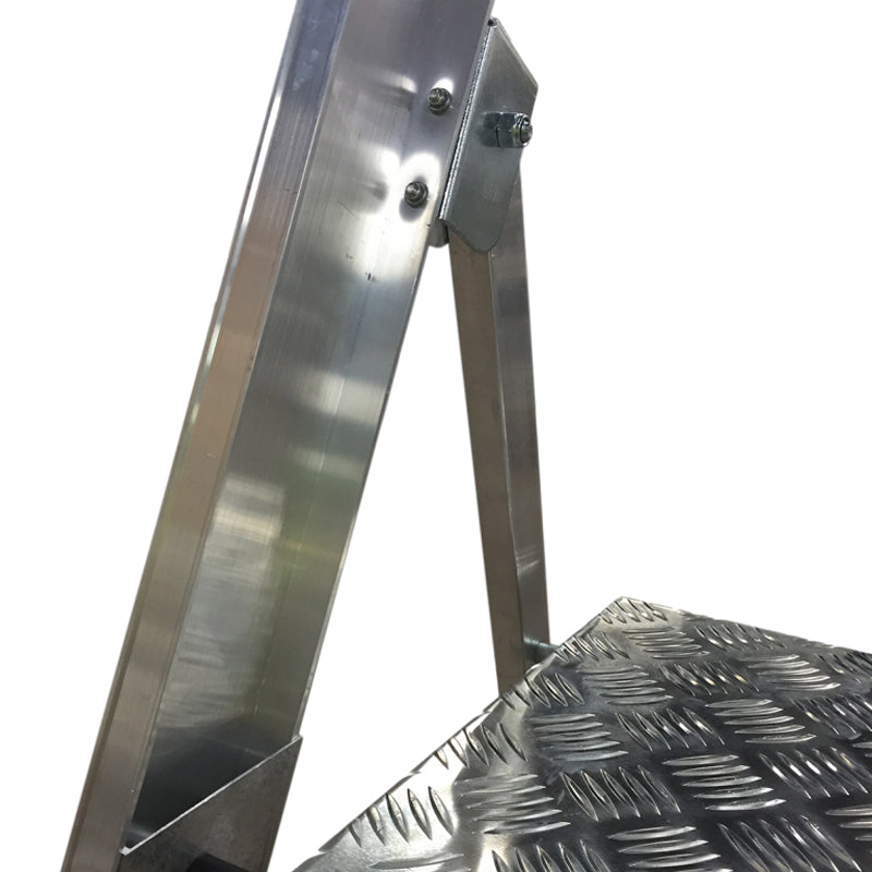 LFI TuFF Aluminium 6 Tread Platform Step Ladder - Image 4