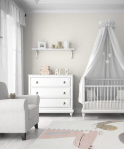 Alternative view of Tappeto per Bambini Bianco con Animali Colorati - Premium Jungle - Tappeto sicuro e certificato.