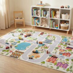 Alternative view of Tappeto da Gioco per Bambini, Morbido, Lavabile in Lavatrice e Certificato Sicuro - 170x120cm
