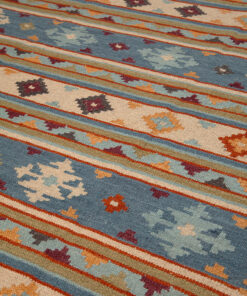 Alternative view of Tappeto Kilim in Lana - Fatto a Mano - KILIM SIVAS - Stile Etnico Tradizionale - Materiali Sostenibili