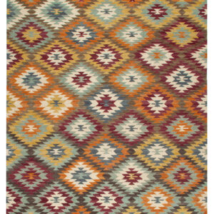Tappeto Kilim in Lana - Fatto a Mano - KILIM SIVAS - Stile Etnico Tradizionale - Materiali Sostenibili