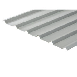 Cladco 32/1000 Box Profile Polyester Paint Coated 0.5mm Metal Roof Sheet Light Grey - All Sizes