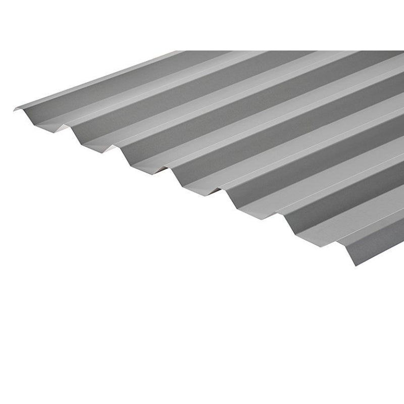 Cladco 34/1000 Box Profile Polyester Paint Coated 0.5mm Metal Roof Sheet Light Grey - All Sizes - Image 7
