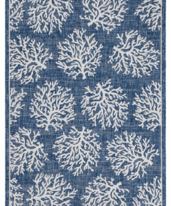 Tappeto Blu Interno-Esterno Marine 1 Blue - Resistente e Antiscivolo - Outdoor