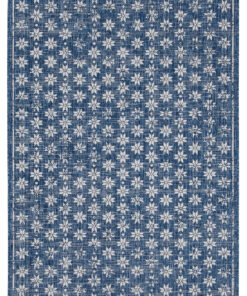 Tappeto Blu Interno-Esterno Marine 3 Blue - Resistente e Antiscivolo - Outdoor