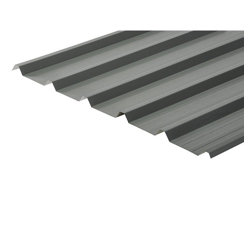 Cladco 32/1000 Box Profile PVC Plastisol Coated 0.7mm Metal Roof Sheet Merlin Grey - All Sizes - Image 21