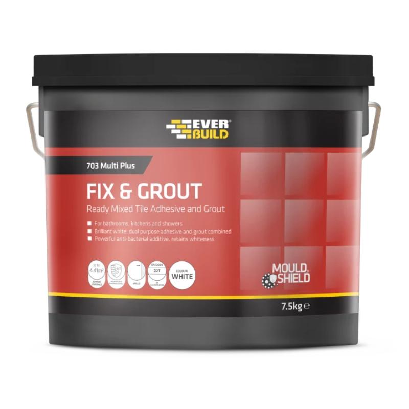 Everbuild 703 Fix and Grout Tile Adhesive - All Sizes - Image 2