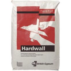 British Gypsum Thistle Hardwall Plaster 25Kg Bag