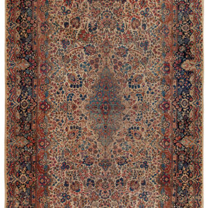 Tappeto Kerman Antico Persiano Autentico | Annodato a Mano 540x270cm