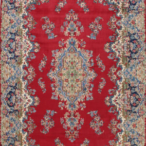 Tappeto Kerman Antico Persiano Autentico | Annodato a Mano 511x301cm