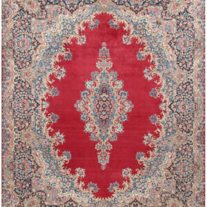 Tappeto Kerman Antico Persiano Autentico | Annodato a Mano 385x300cm