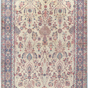 Tappeto Kerman Antico Persiano Autentico | Annodato a Mano 405x291cm