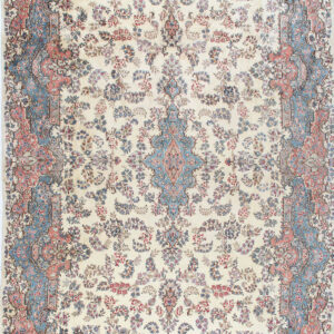 Tappeto Kerman Antico Persiano Autentico | Annodato a Mano 530x320cm