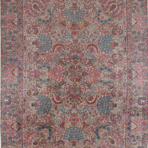 Tappeto Kerman Antico Persiano Autentico | Annodato a Mano 422x310cm