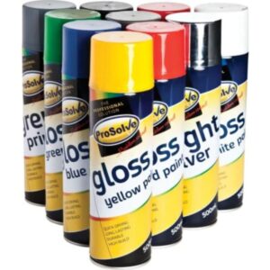 ProSolve Gloss Spray Paint x 500ml - Full Range