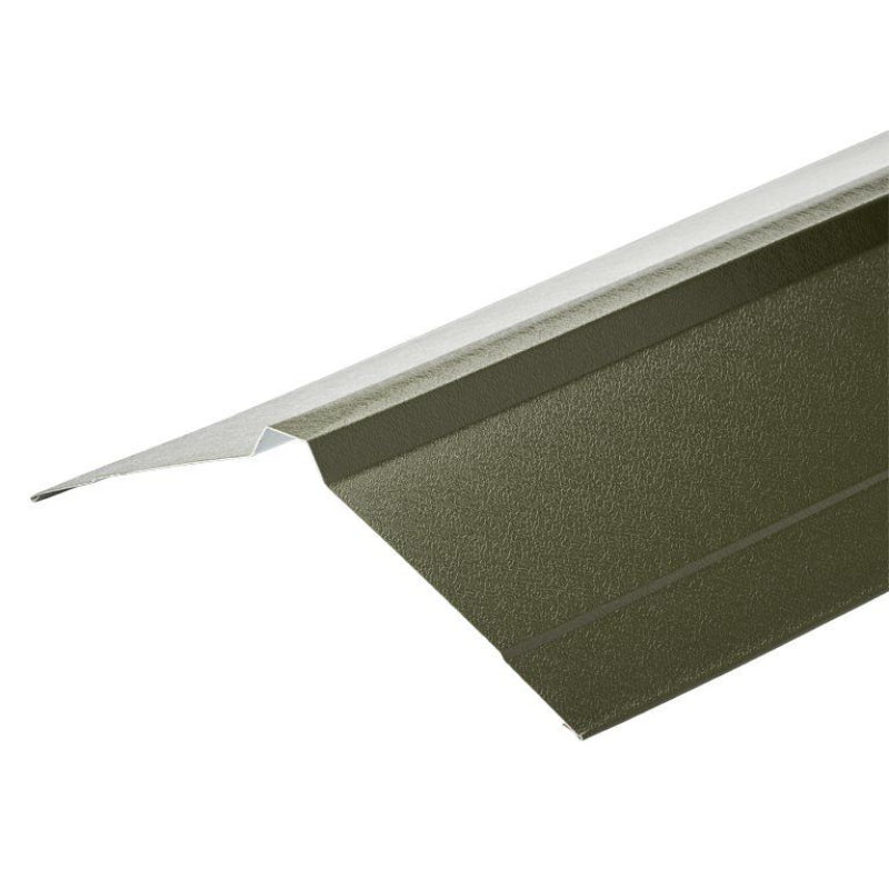 Cladco Metal PVC Plastiol Coated NORDIC Ridge Flashing 195mm x 195mm x 3m - All Colours - Image 18
