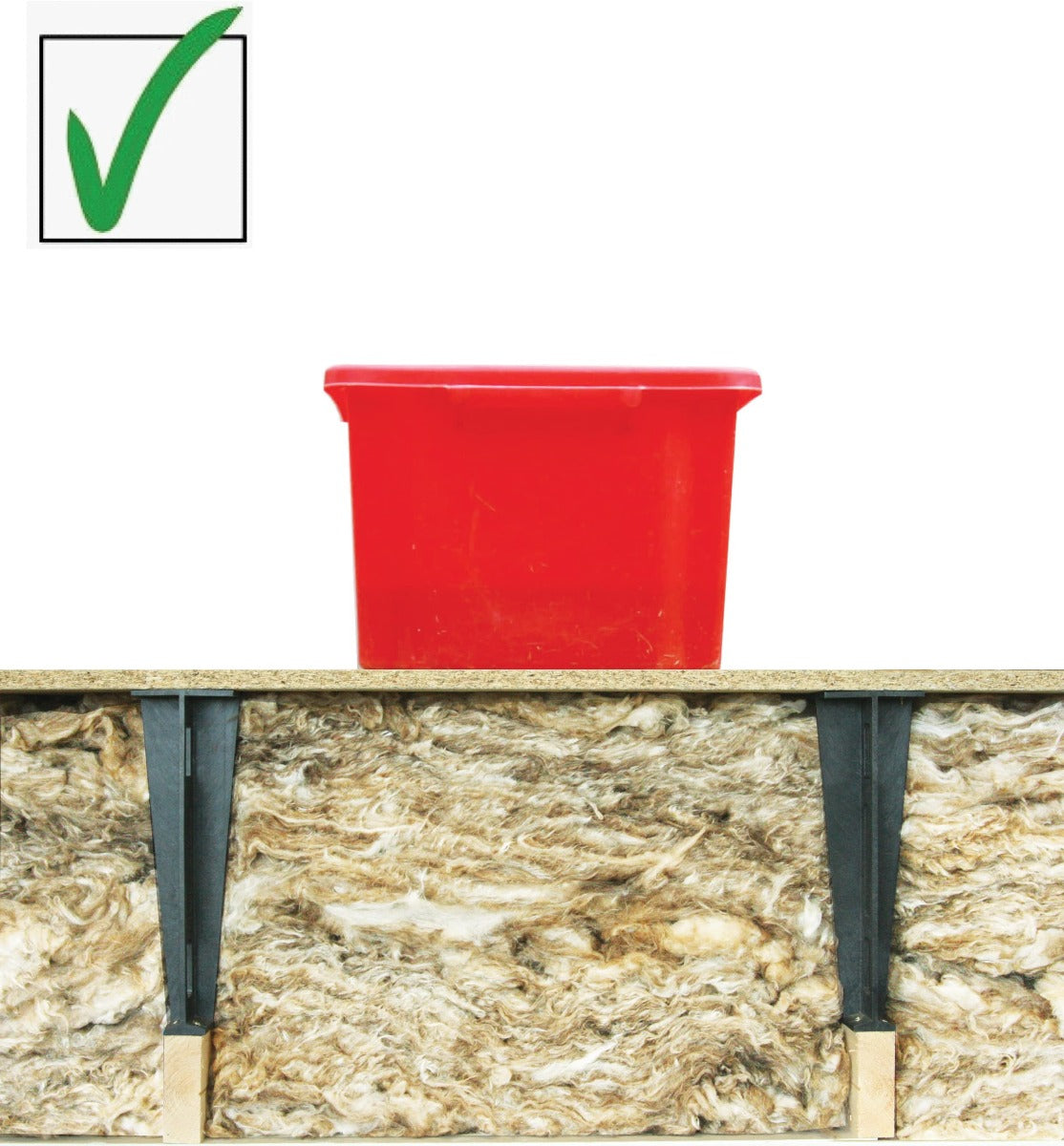 Forgefix Loft Leg 300mm x 90mm x 90mm (Box of 12) - Image 3