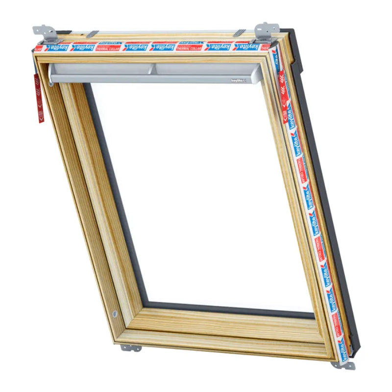 Keylite Pine Centre Pivot Roof Window Hi-Therm - All Sizes - Image 2