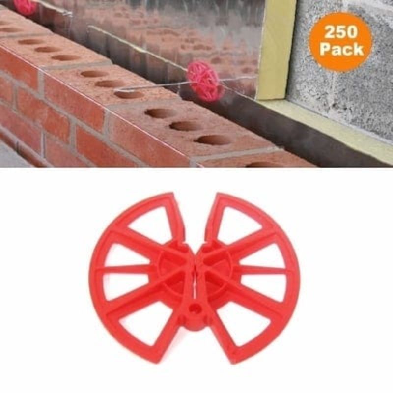 Simpson Strong Tie Insulation Clips - 80mm - Red - (Pack of 250) - Image 2