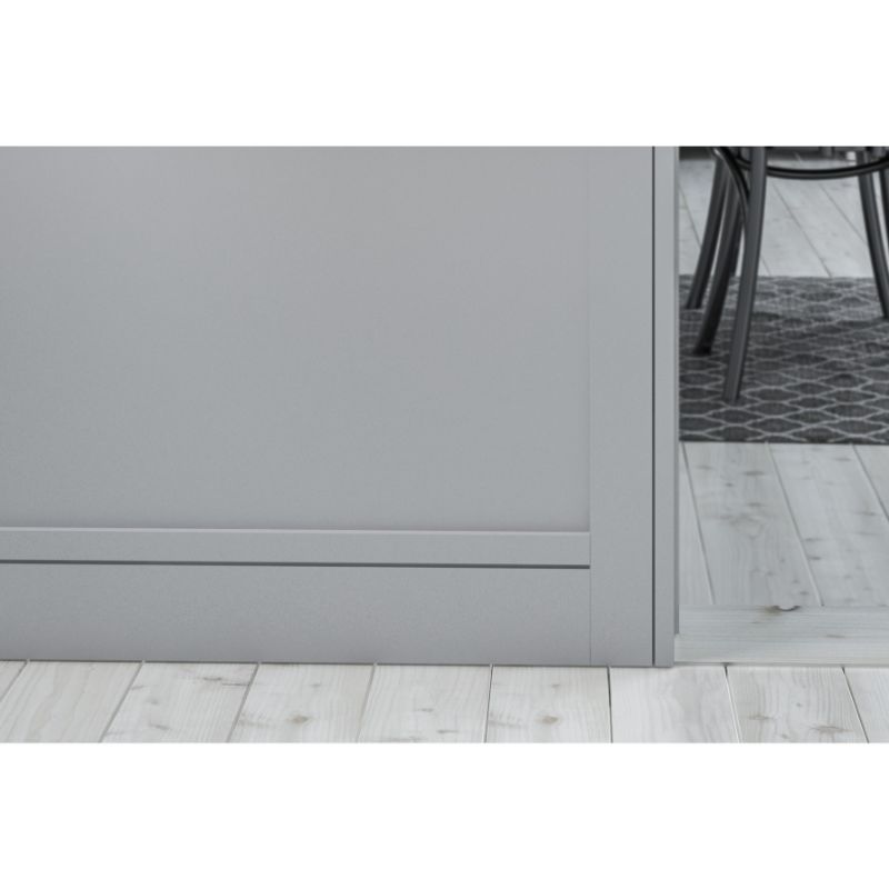 Deanta White Primed Skirting Board Shaker - 3600 x 147 x 16mm - Image 2