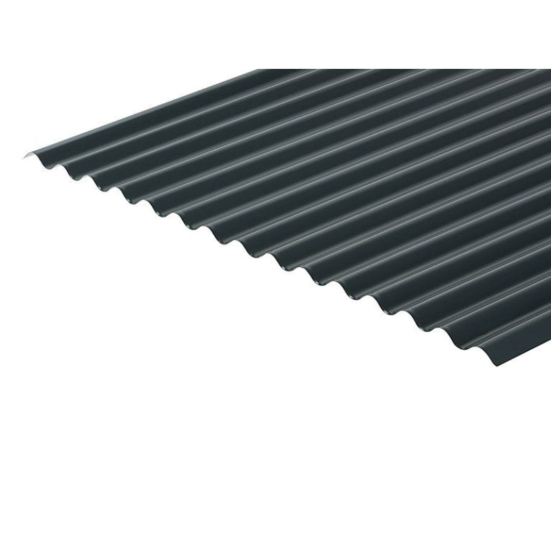 Cladco Corrugated 13/3 Profile Polyester Paint Coated 0.5mm Metal Roof Sheet Slate Blue - All Sizes - Image 11