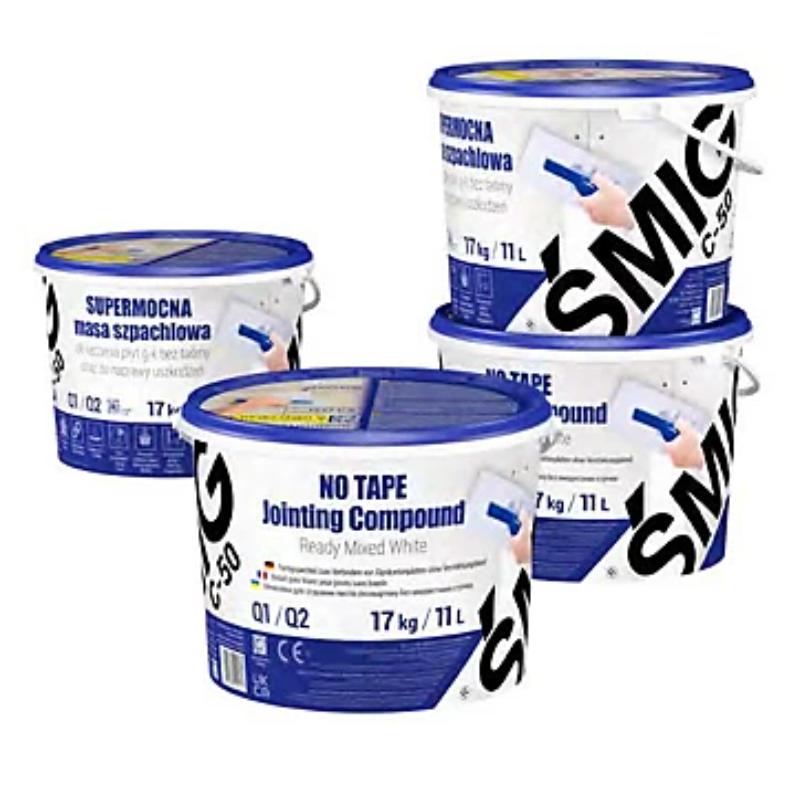 SMIG C-50 Ready Mixed No Tape Jointing Compound - White x 17Kg - Image 2