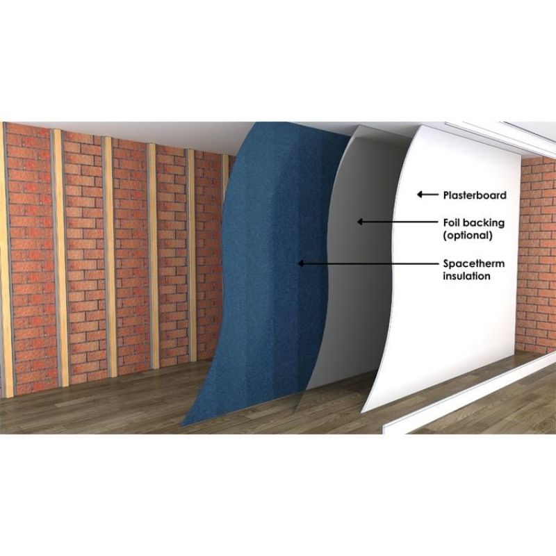 Spacetherm Wallboard VCL (All Thicknesses) 2.4m x 1.2m - Image 5
