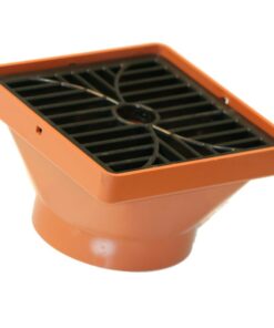 Davant Square Hopper / Spigot Outlet - 110mm
