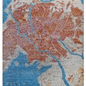 Taimany - Tappeto Tribale in Lana Multicolore - Fatto a Mano 382x301cm