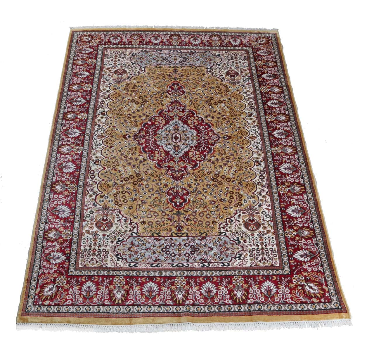 Tappeto Agra in Viscosa - Effetto Seta - Stile Orientale 328x211cm - Image 2