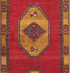 Tappeto Antico Anatolia Autentico | Annodato a mano 398x84cm