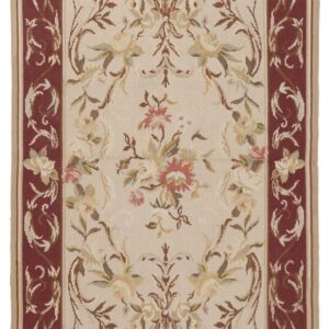 Tappeto Arazzo Aubusson - Arte tessile - Tessuto a Mano 153x87cm
