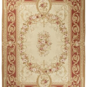 Tappeto Arazzo Aubusson - Arte tessile - Tessuto a Mano 366x275cm