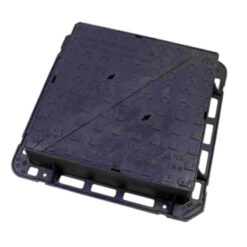 Double Triangle Ductile Iron Manhole Cover 675 x 675 x 150mm Carriageway
