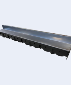 EBP-Domestic Drainage Channel w/Pave Slot Galvanised Steel Grating x 1m