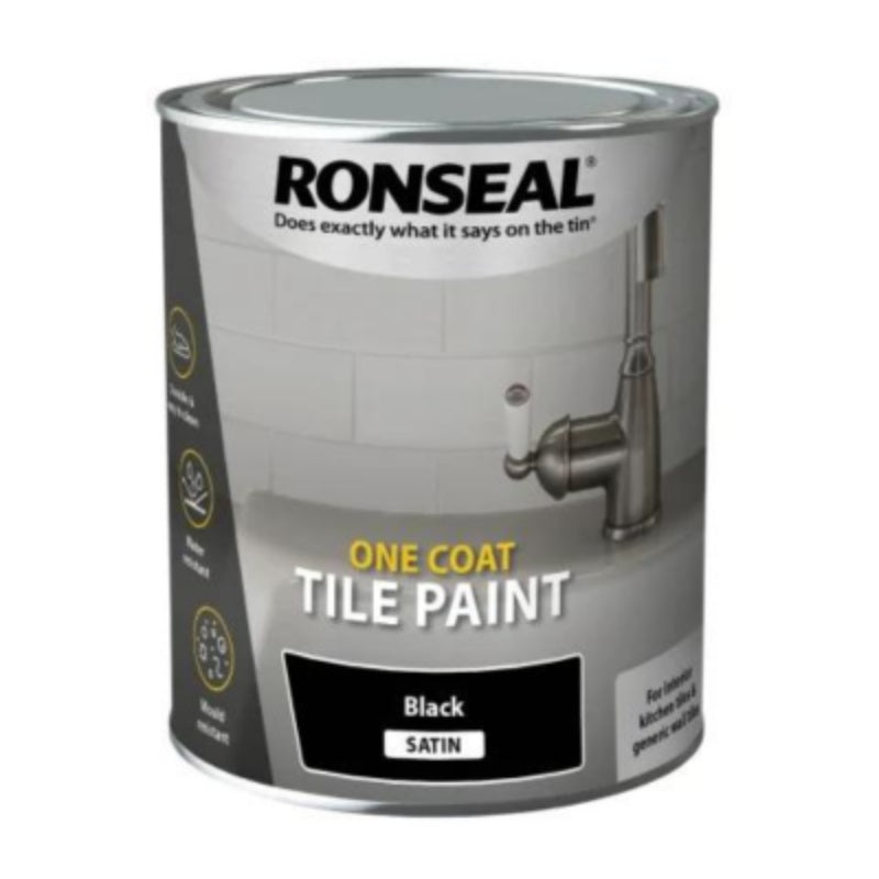 Ronseal One Coat Tile Paint 750ml - All Colours - Image 2