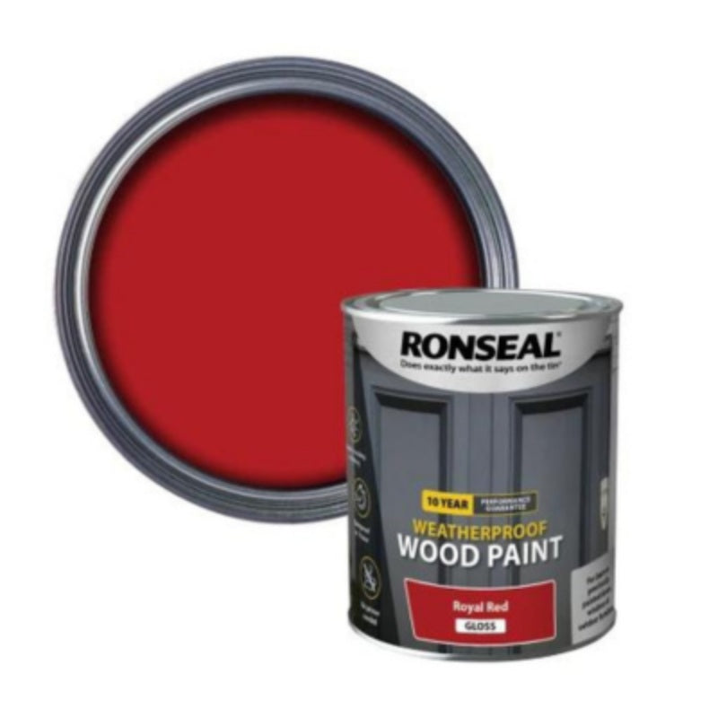 Ronseal 10 Year Weatherproof Wood Paint - All Colours - Image 7