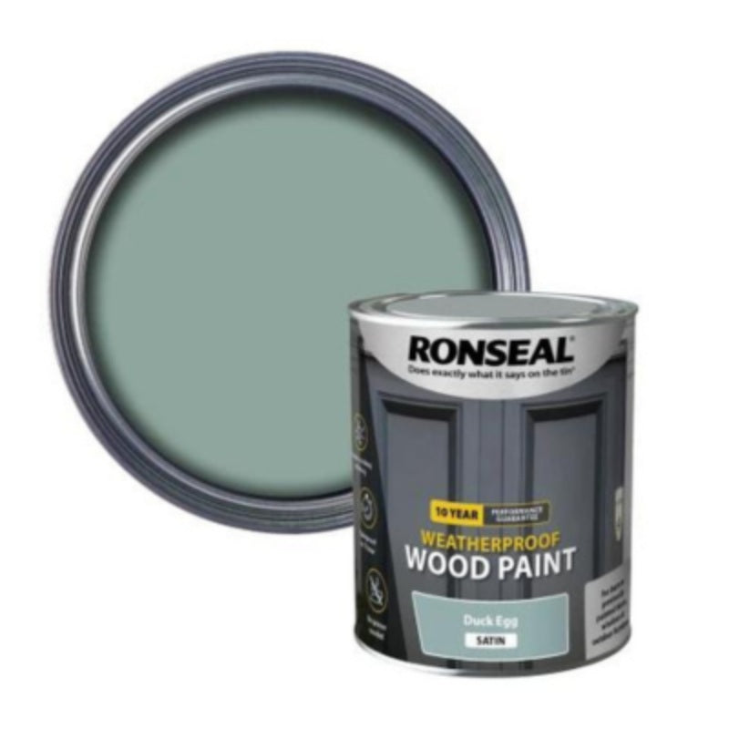 Ronseal 10 Year Weatherproof Wood Paint - All Colours - Image 39