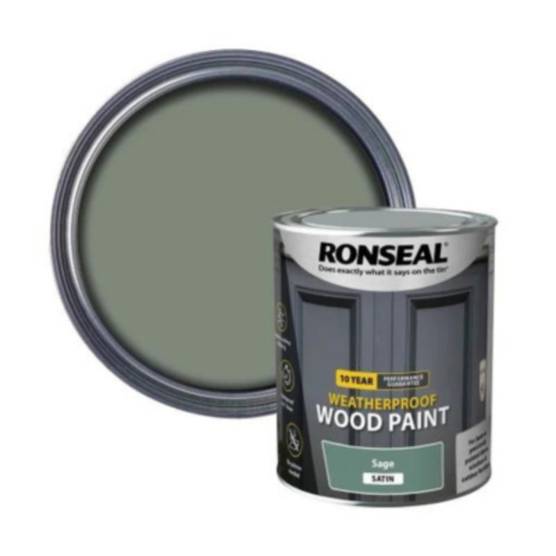 Ronseal 10 Year Weatherproof Wood Paint - All Colours - Image 19
