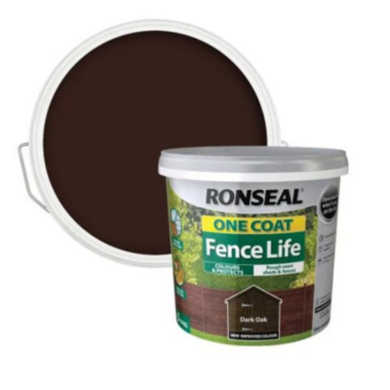 Ronseal One Coat Fence Life 5 Litres - All Colours - Image 10