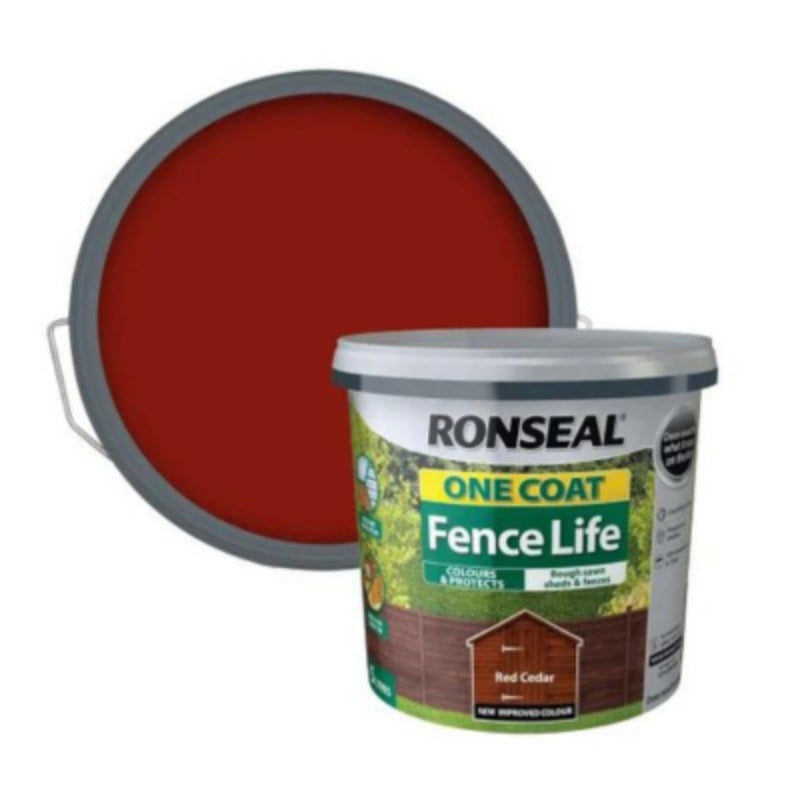 Ronseal One Coat Fence Life 5 Litres - All Colours - Image 11