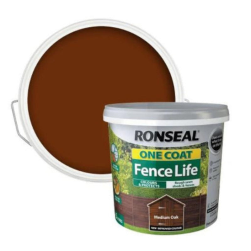 Ronseal One Coat Fence Life 5 Litres - All Colours - Image 8