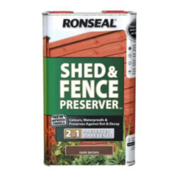 Alternative view of Ronseal Shed and Fence Preserver 5 Litres - All Colours