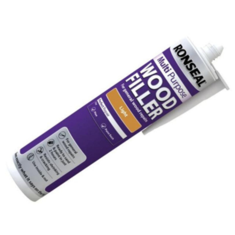 Ronseal Multipurpose Wood Filler Cartridge 310ml - All Colours - Image 9