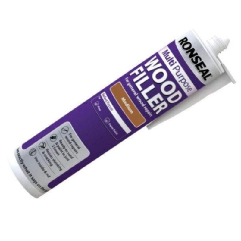 Ronseal Multipurpose Wood Filler Cartridge 310ml - All Colours - Image 3