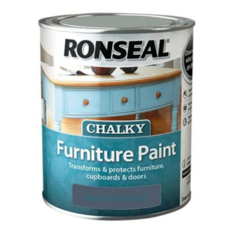 Ronseal Chalky Furniture Paint 750ml - All Colours - Image 9