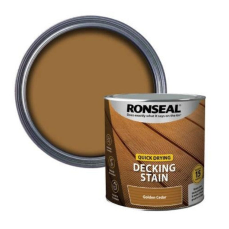 Ronseal Quick Drying Decking Stain - All Colours - Image 8
