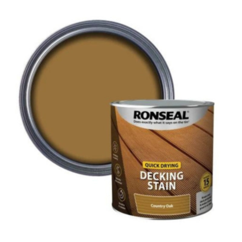 Ronseal Quick Drying Decking Stain - All Colours - Image 7